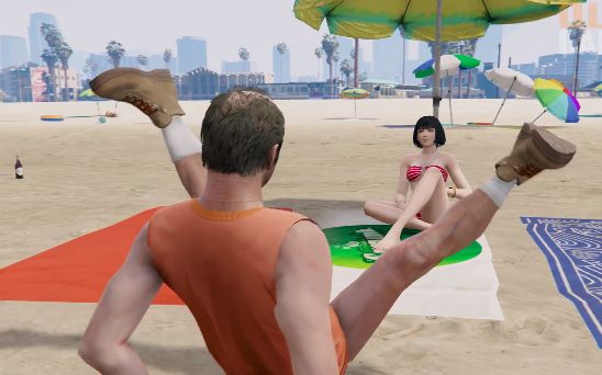 gta5老崔居然对小姐姐做出这种事情gta5搞笑视频