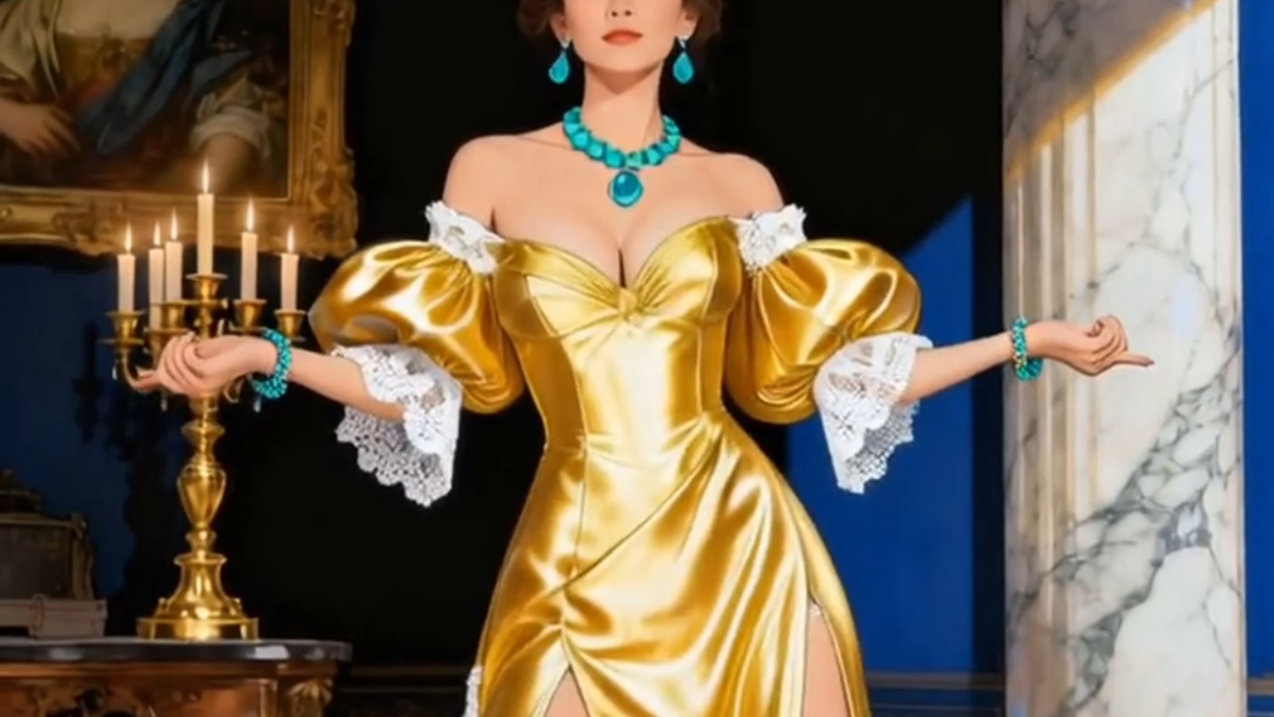 古典美人的起伏