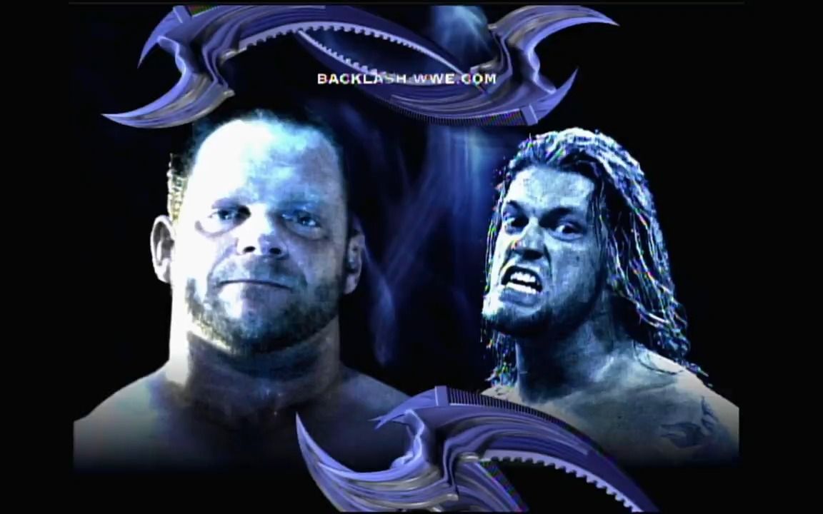 WWE.Backlash.2005 Edge vs. Chris Benoit Last Man Standing Match