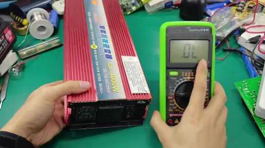 24V逆变器维修,不通电没有220V输出,看下哪里坏了