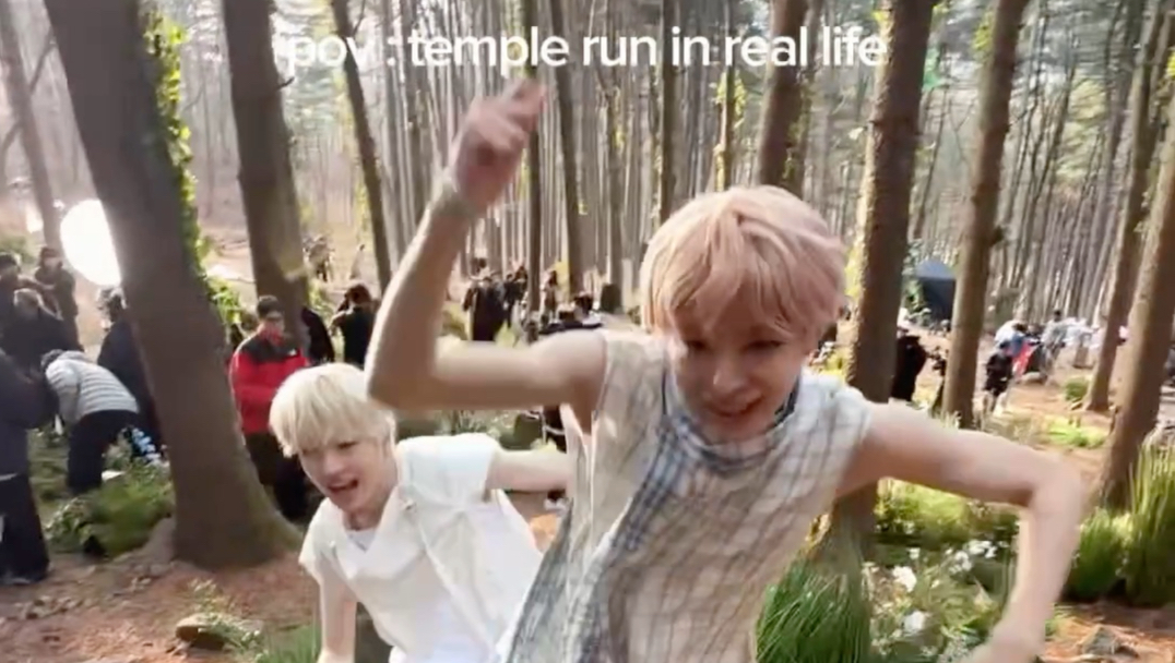 【NCT WISH】temple run