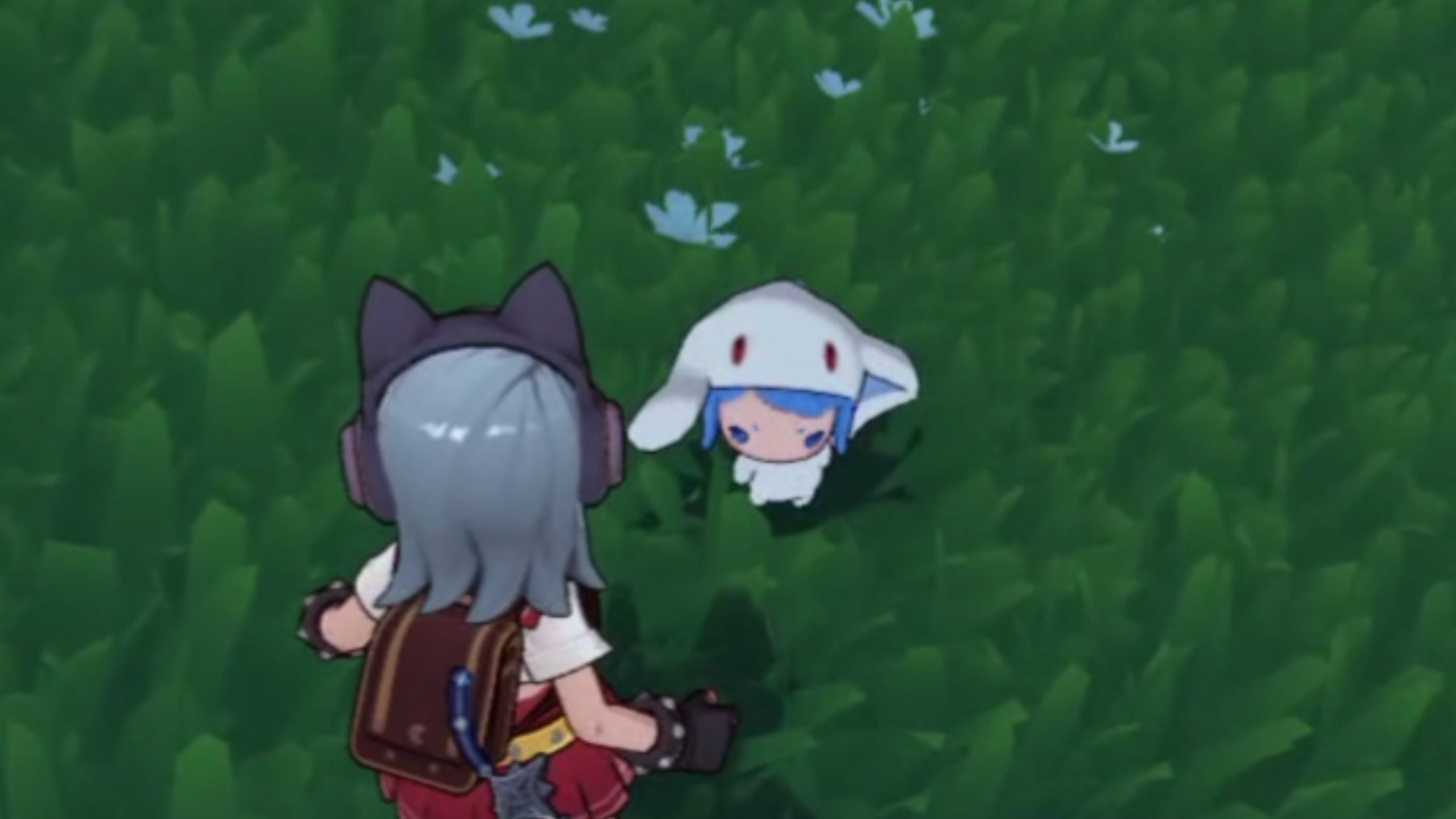 以防你不知道帽兜娃娃生气时会用耳朵指你