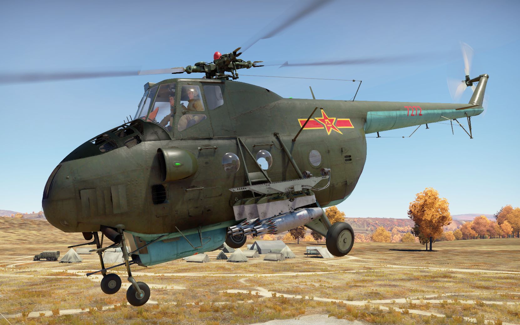 [战争雷霆历史涂装]米4直升机"直5—中国人民解放军空军"