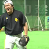 23.4.12 ホークス試合前練習