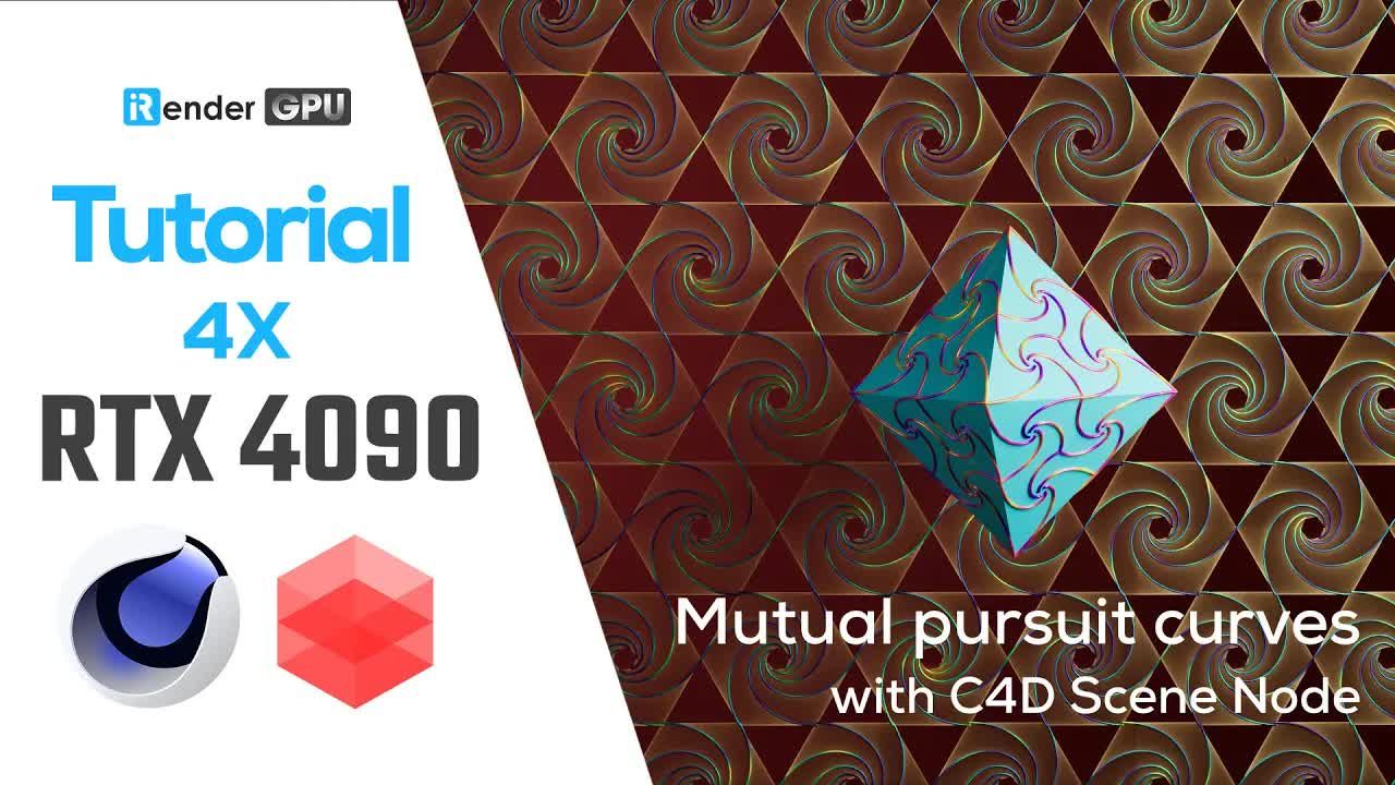 【中配】【C4D Scene Node】追逐曲线