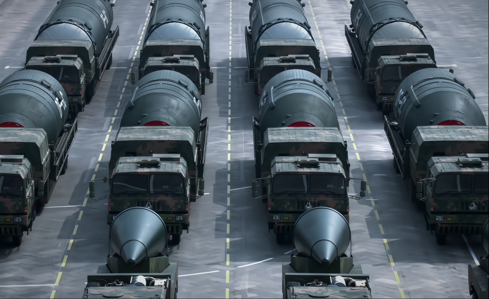 “东风5C”我国现役威力最大的重型洲际弹道导弹