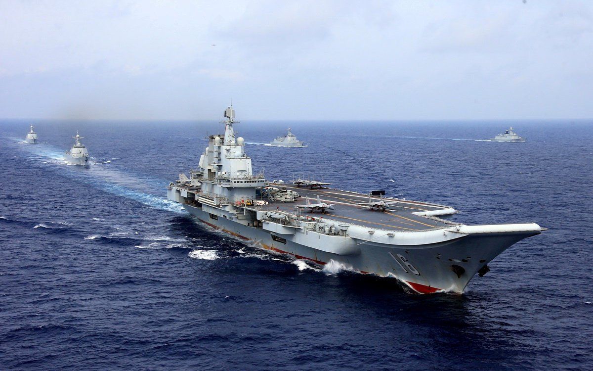 日本防卫省：辽宁号等中国6艘舰艇穿越宫古海峡