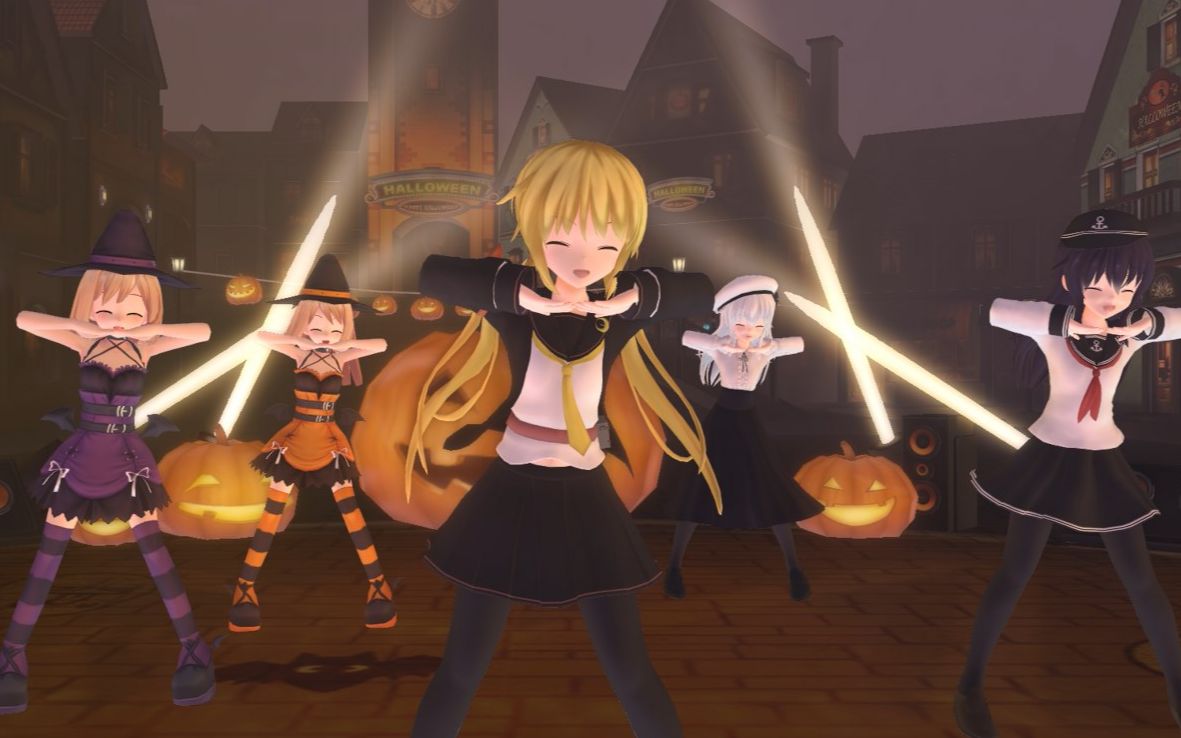 【mmd】happy halloween!