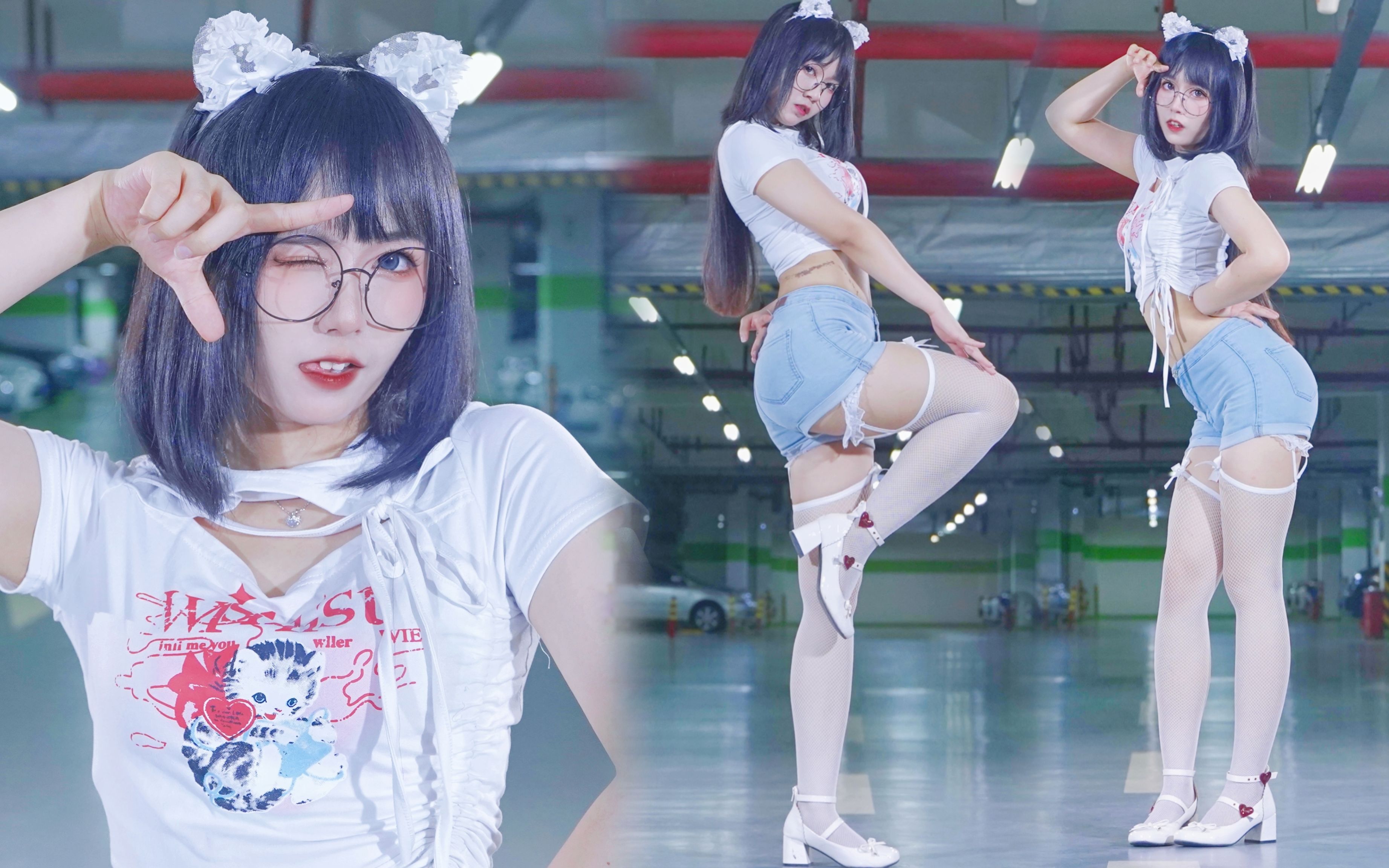 竖屏喵娘的nice body~