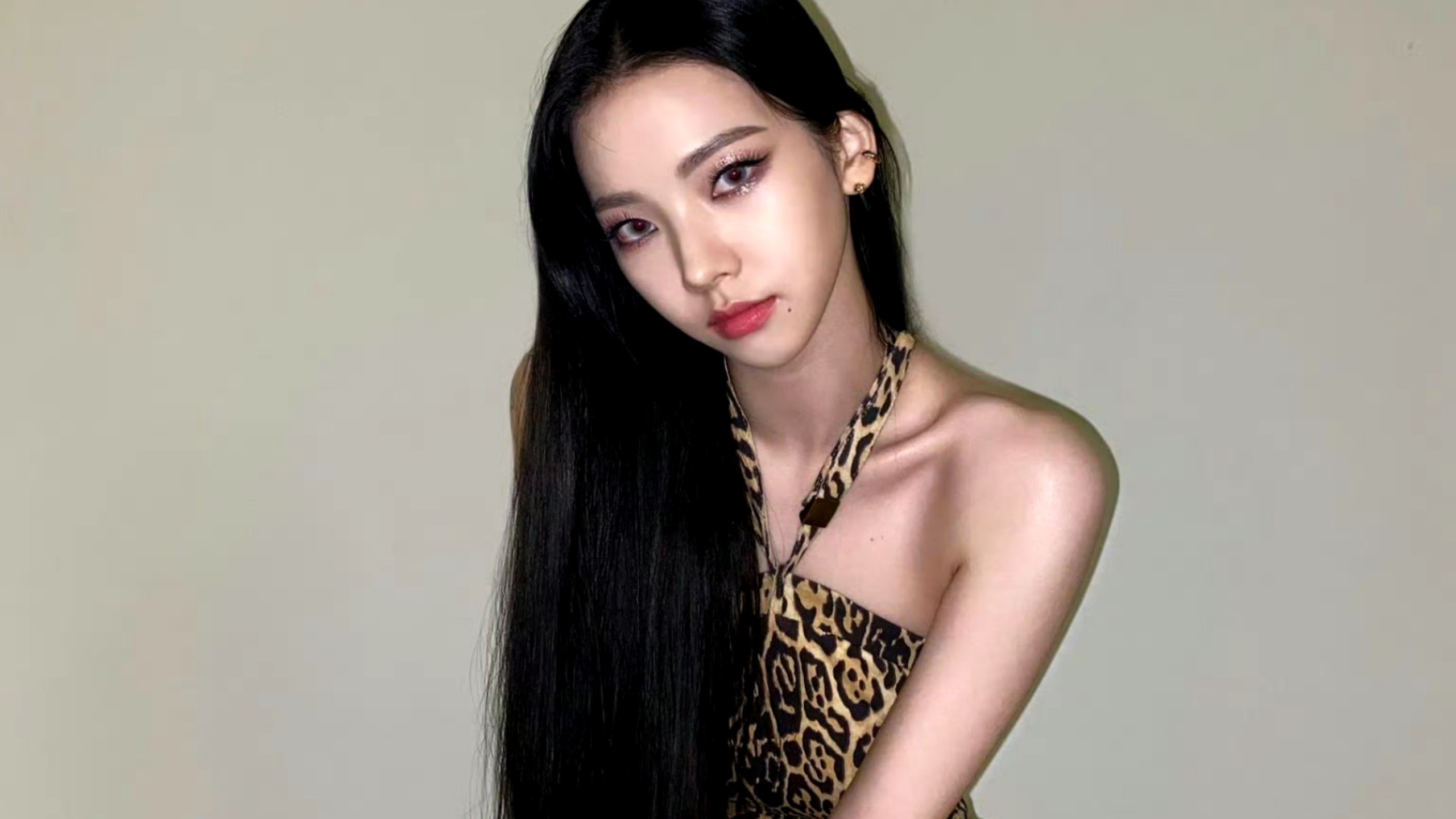 柳智敏豹纹诱惑