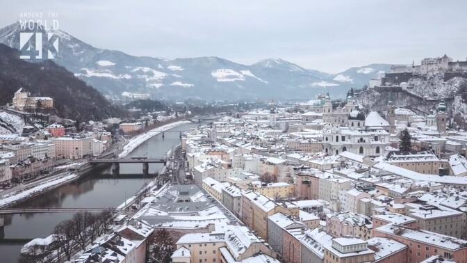 【风光片】 奥地利 萨尔茨堡风光 Salzburg in 4K