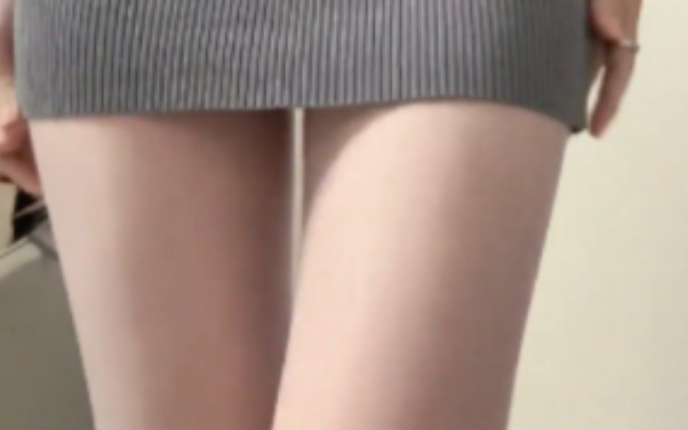 Reward yourself with a flesh-silk wrap-around skirt