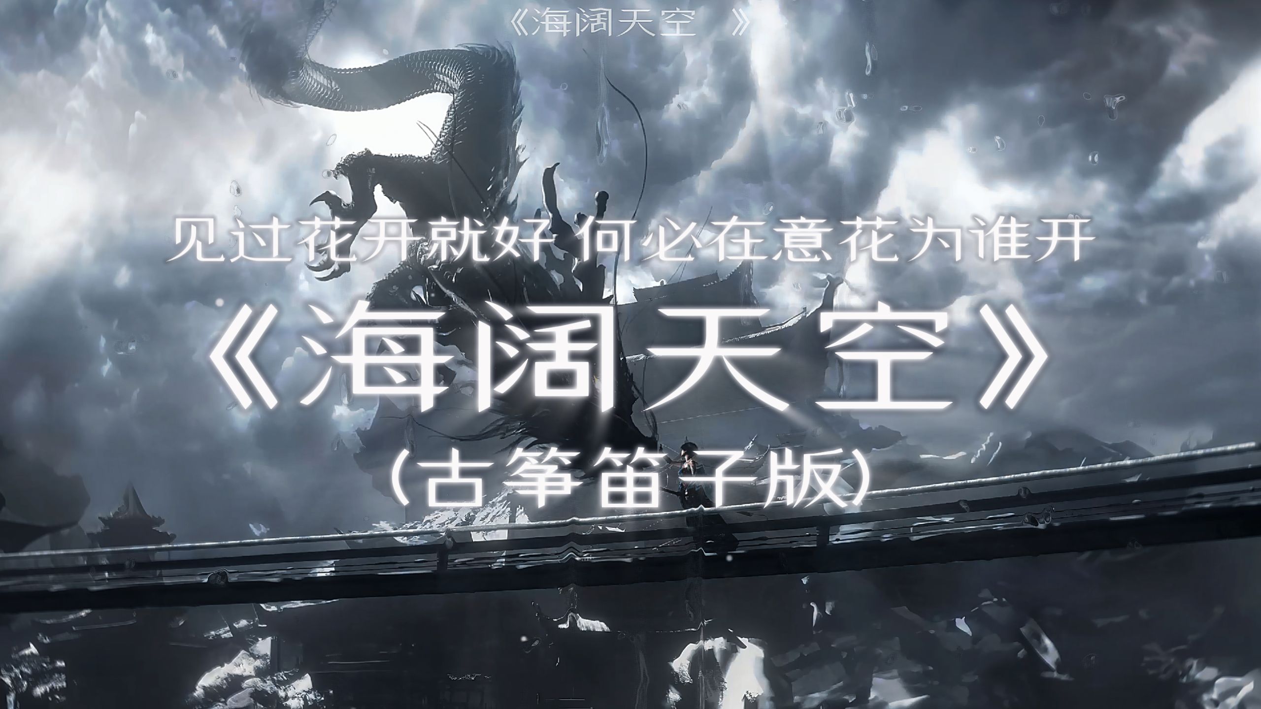 【循环歌单】"见过花开就好 何必在意花为谁开"|《海阔天空(尾奏)》