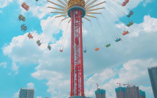 【空镜素材】暑假要去游乐场