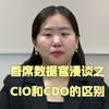 首席数据官漫谈之CIO和CDO的区别
