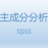 SPSS进行主成分分析