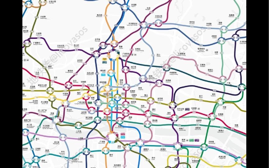 广州地铁超远期规划，抢先看