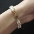 【串珠教程】简简单单的珍珠手链，造型简约，详细教程