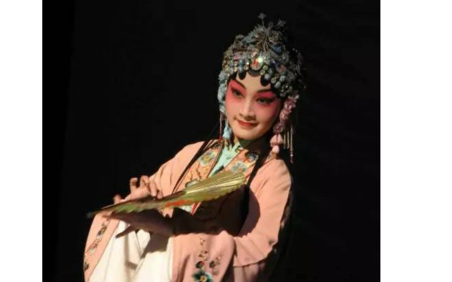 李沁童年影像 越剧《梁祝》-《十八相送》