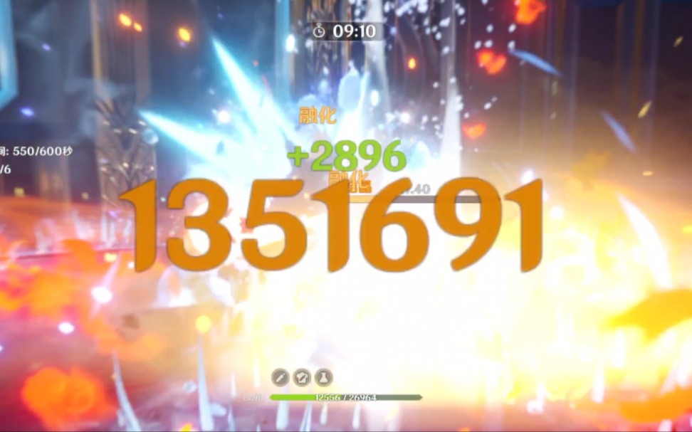 原神胡桃1命1精135万新核爆思路扭曲幽域