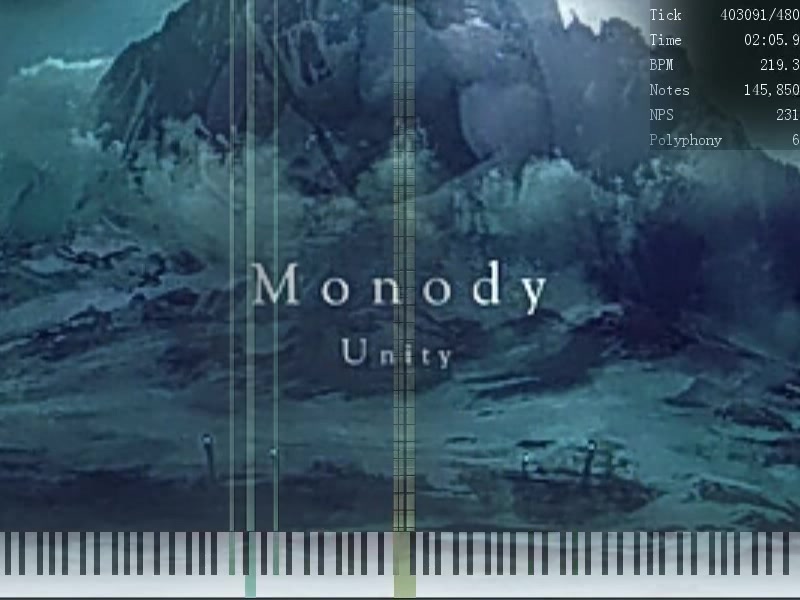 黑乐谱 - monody by musicmasta