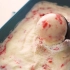 【简单】家庭版草莓牛奶冰淇淋，一次吃到爽！【附食谱】