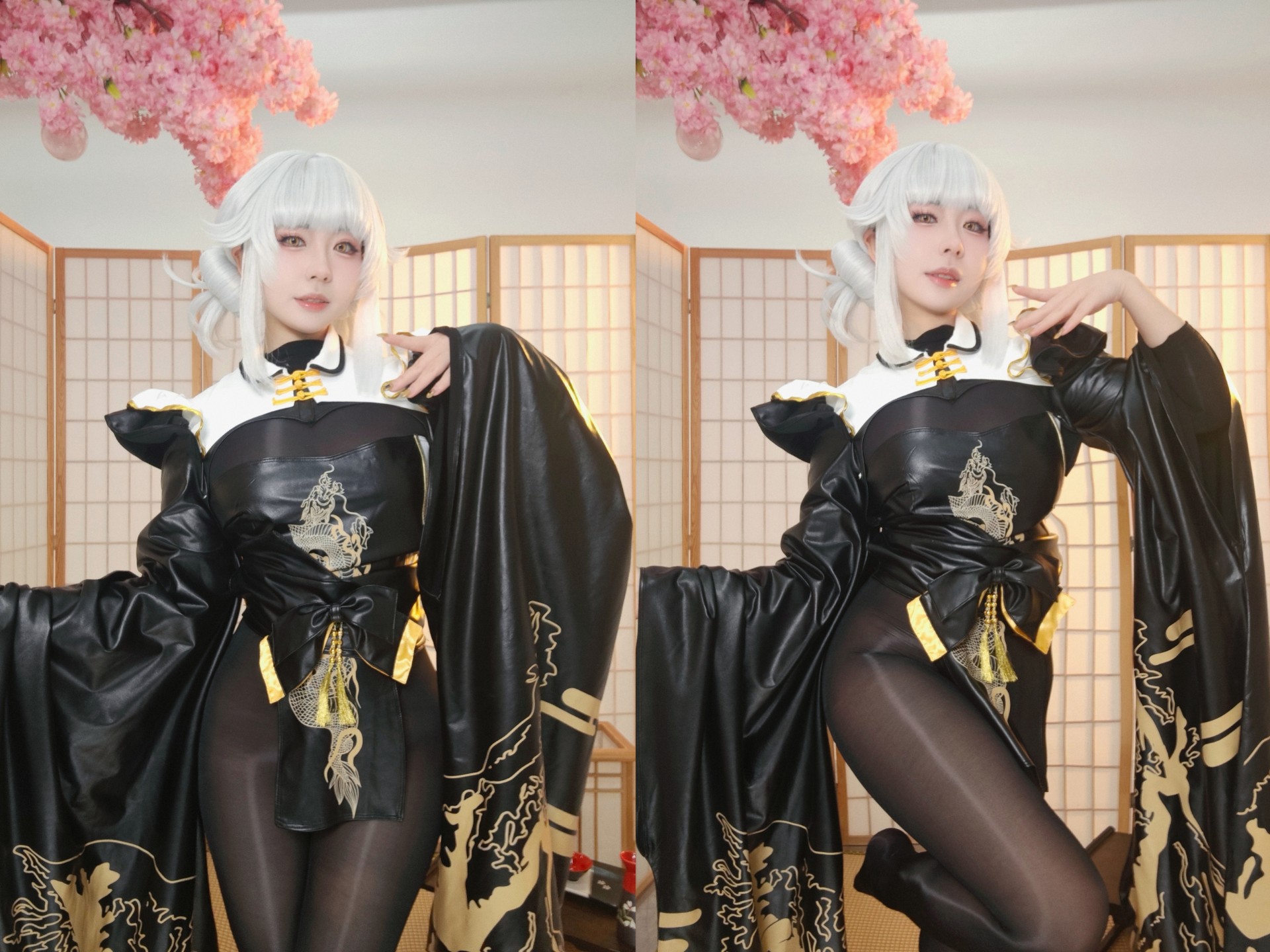 Shibuya / White Rabbit Brannell cos / Pose for a picture, yay!