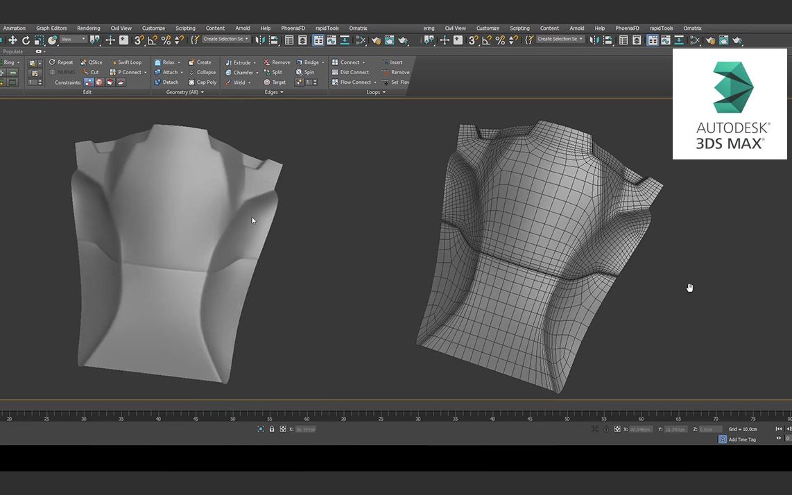 3dmax 制作硬表面结合细分和布尔 哔哩哔哩 つロ干杯 Bilibili