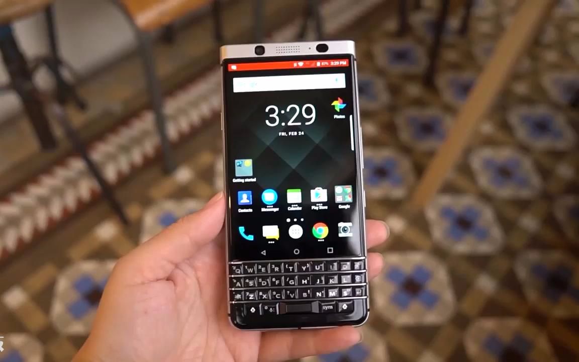 最后一款纯正黑莓手机keyone 正式发布 依然保留全键盘