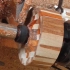 【小木木·木工车旋】小木棍拼凑的烟灰缸