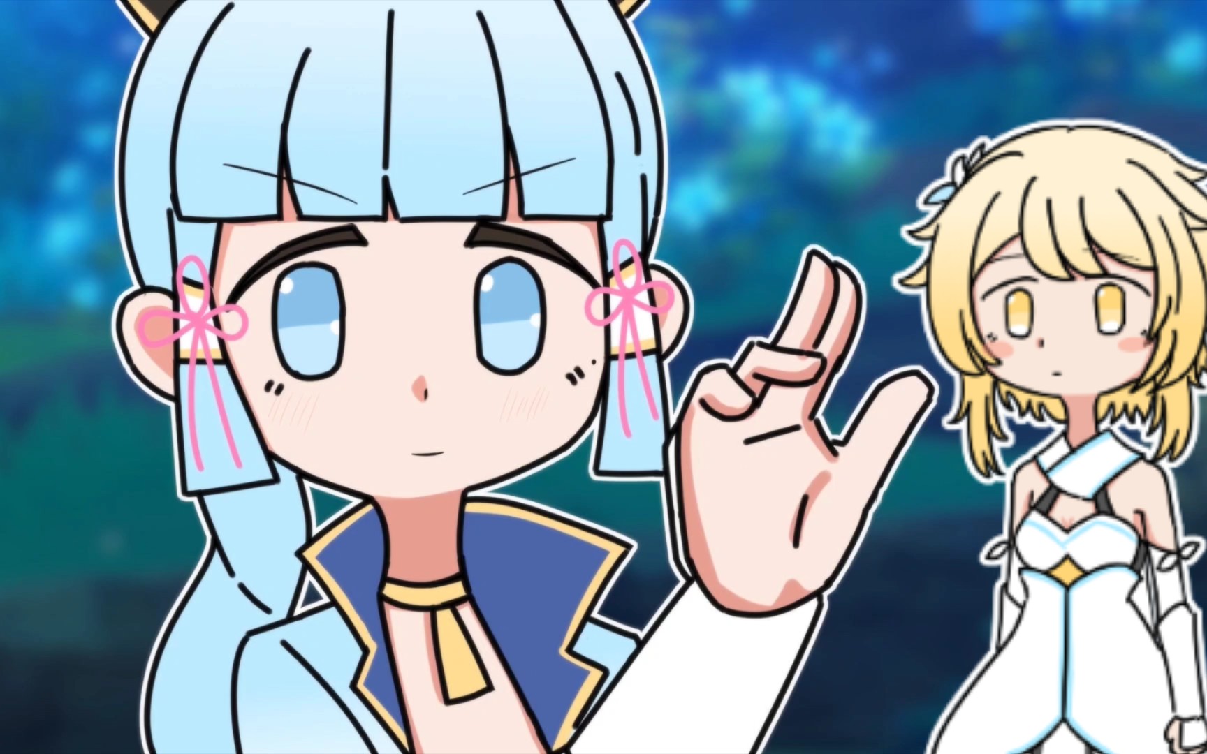 【原神动画】请，好好的看着我…的变身