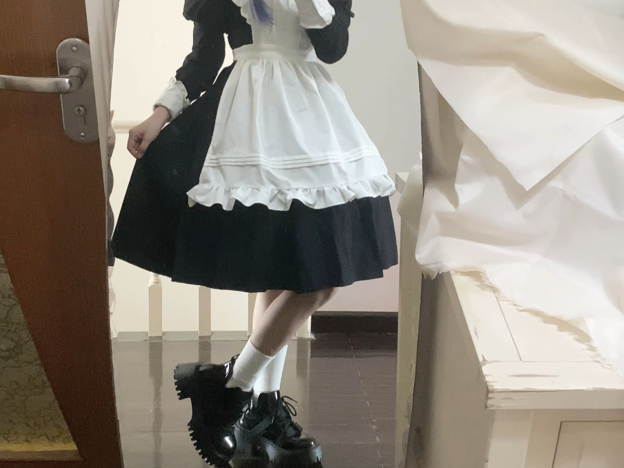 乌啾军服自搭试衣