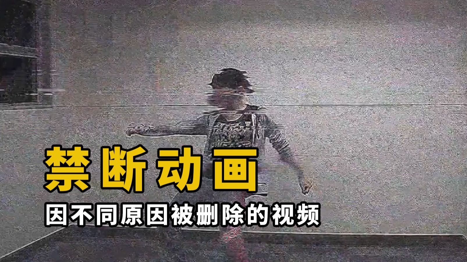 【大鹏】被录像机拍到的恐怖瞬间，日本伪纪录恐怖片《禁断动画》