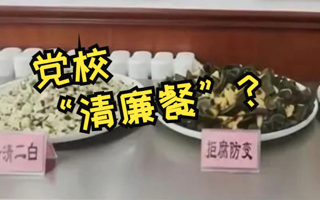 陕西一县委党校推出“清廉餐” 官方：党校常务副校长停职！