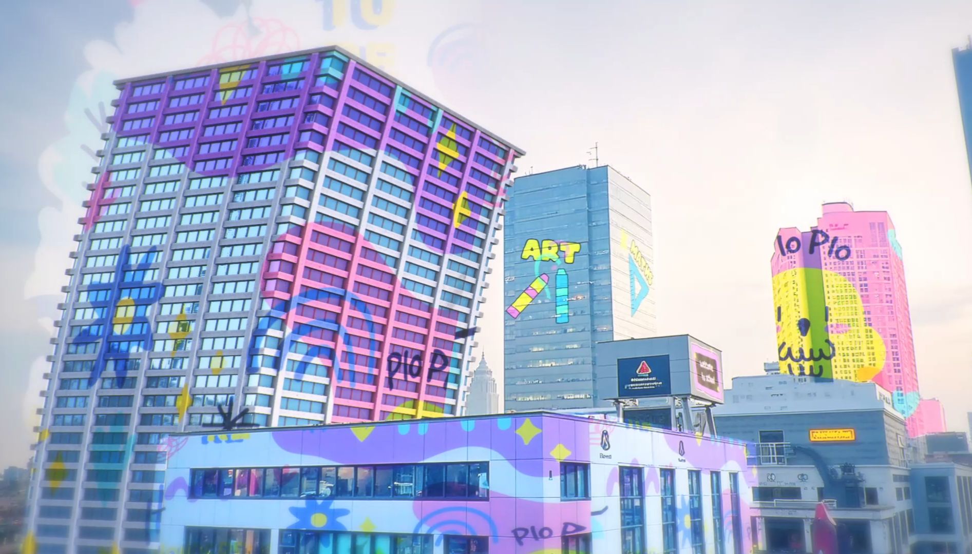 AE教程，炫酷的弹指涂鸦效果，结合AI完成Comfyui生成