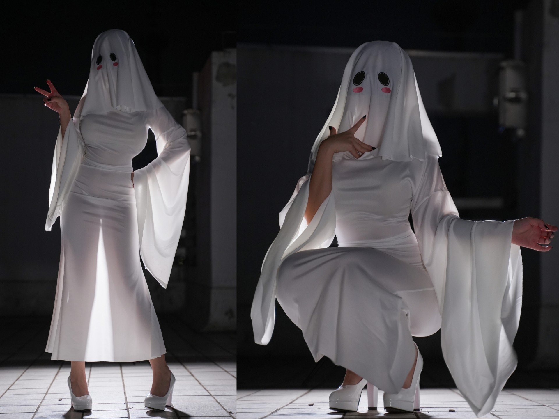 Shibuya/Today it's the Ghost Lady 👻