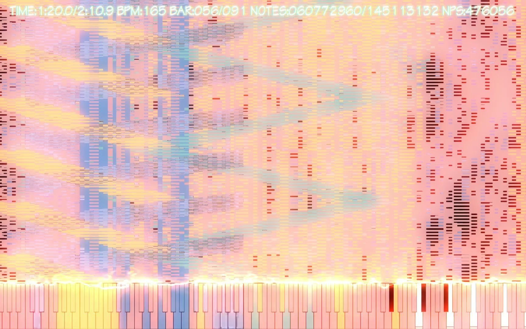 黑乐谱红色地带red zone insanity 1 45亿音符 哔哩哔哩 つロ干杯 bilibili