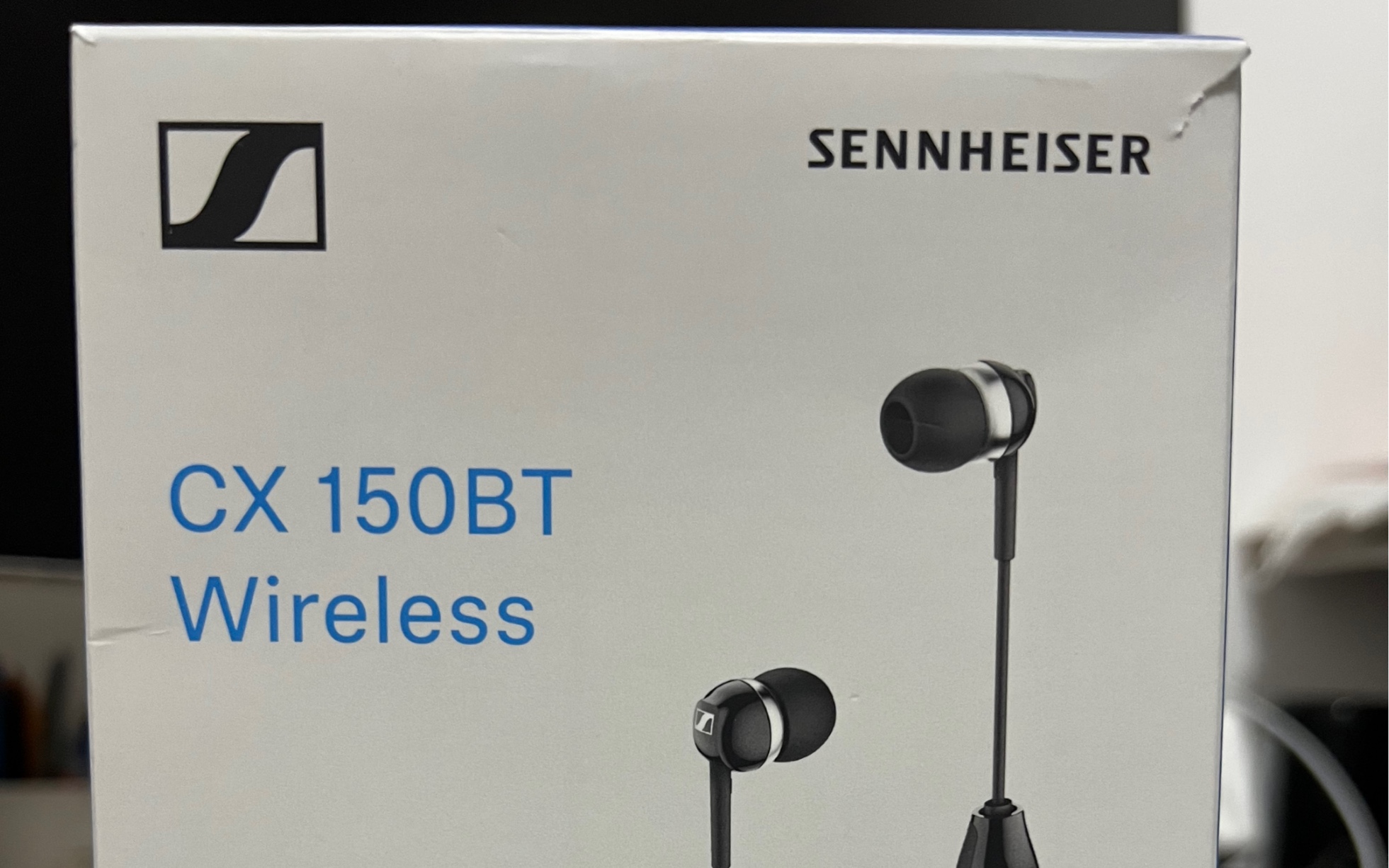 森海塞尔蓝牙耳机cx150btwireless开箱