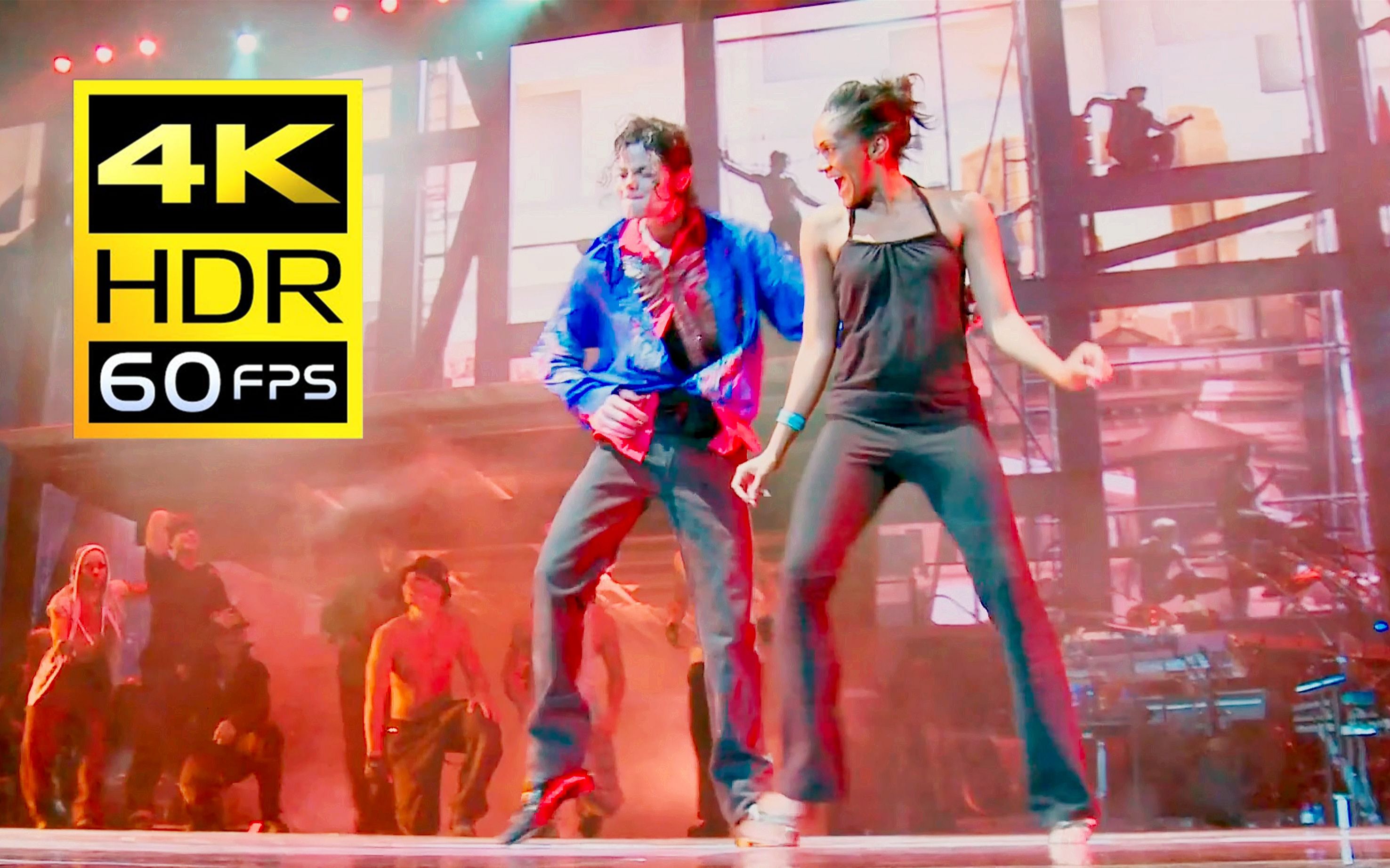 【4K60帧】迈克尔·杰克逊 This is it《The Way You Make Me Feel》彩排