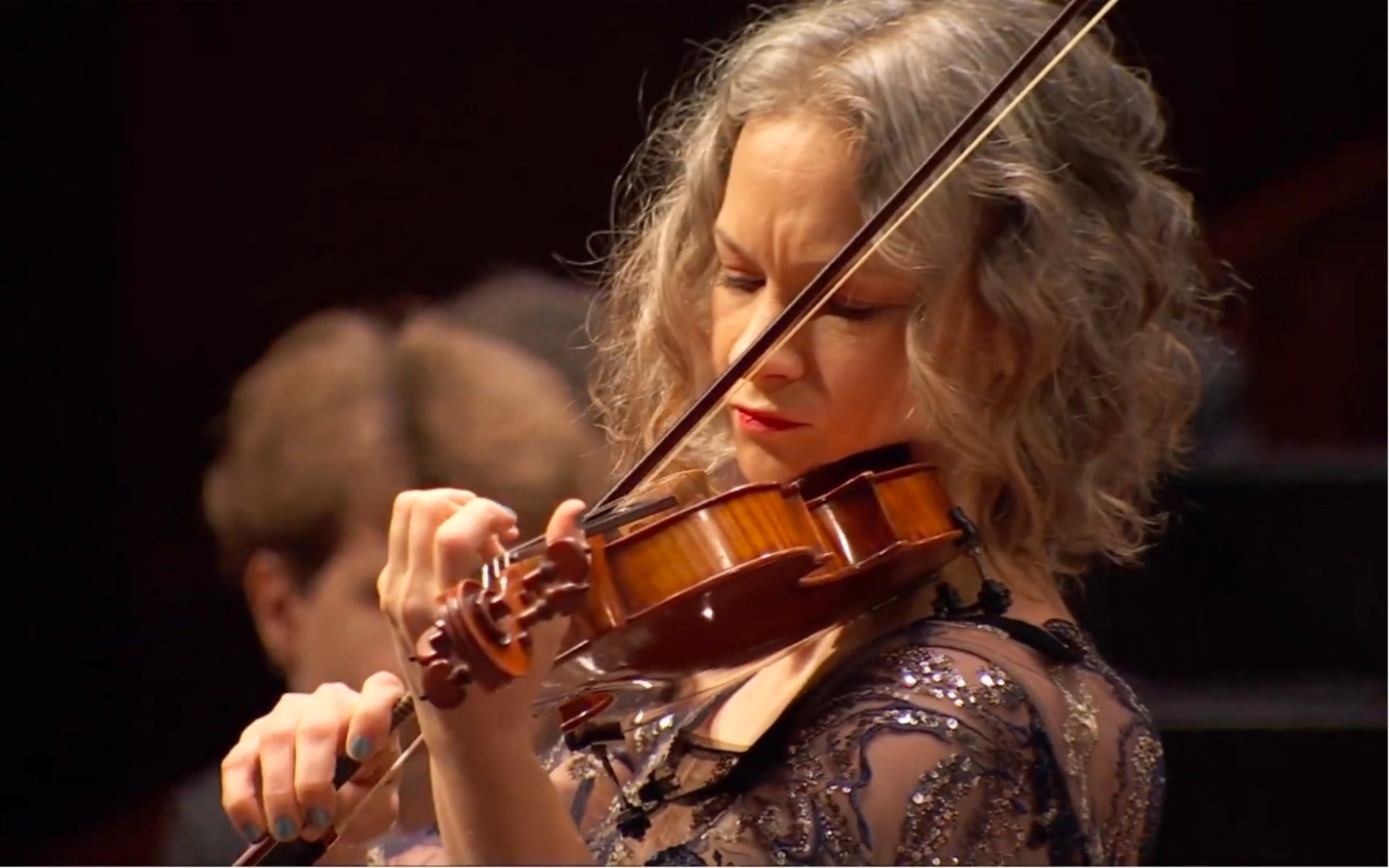希拉里·哈恩 &amp; 小提琴·巴赫-g小调柔板 BWV1001｜Hilary Hahn &amp; Violin·Bach-Adagio from ...