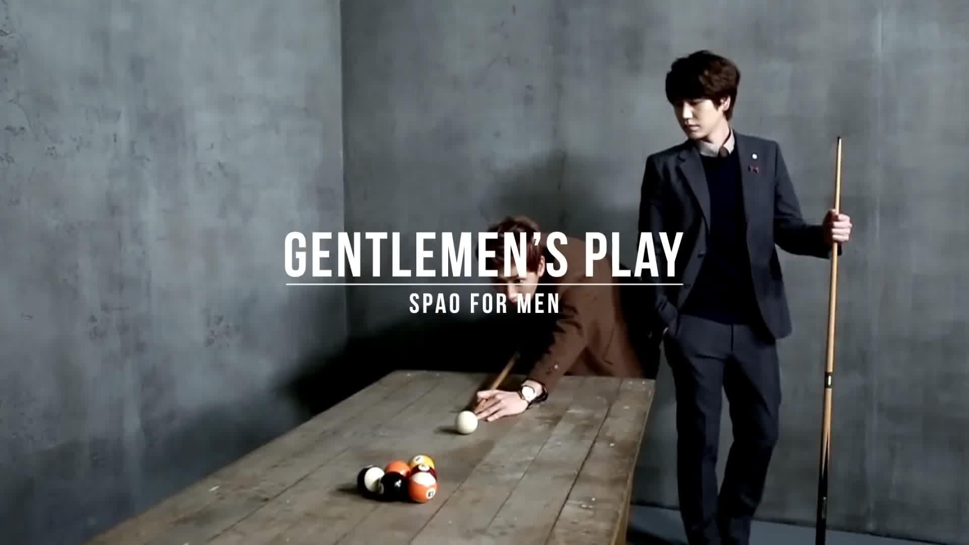 【superjunior】服饰广告spao for men 13fw gentlemen"s play