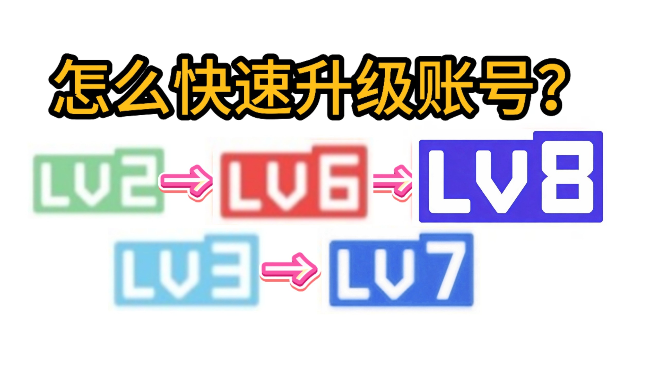怎么提升账号等级？快速升到LV6的方法你知道嘛