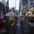日本东京雨中散步（放松双耳下雨的声音）4k