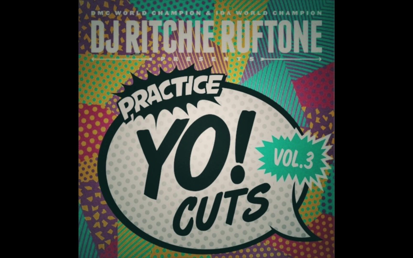 Hip Hop Übungsvinyl UK DJ Richie Ruftone - Practice Yo Cuts Vol.3