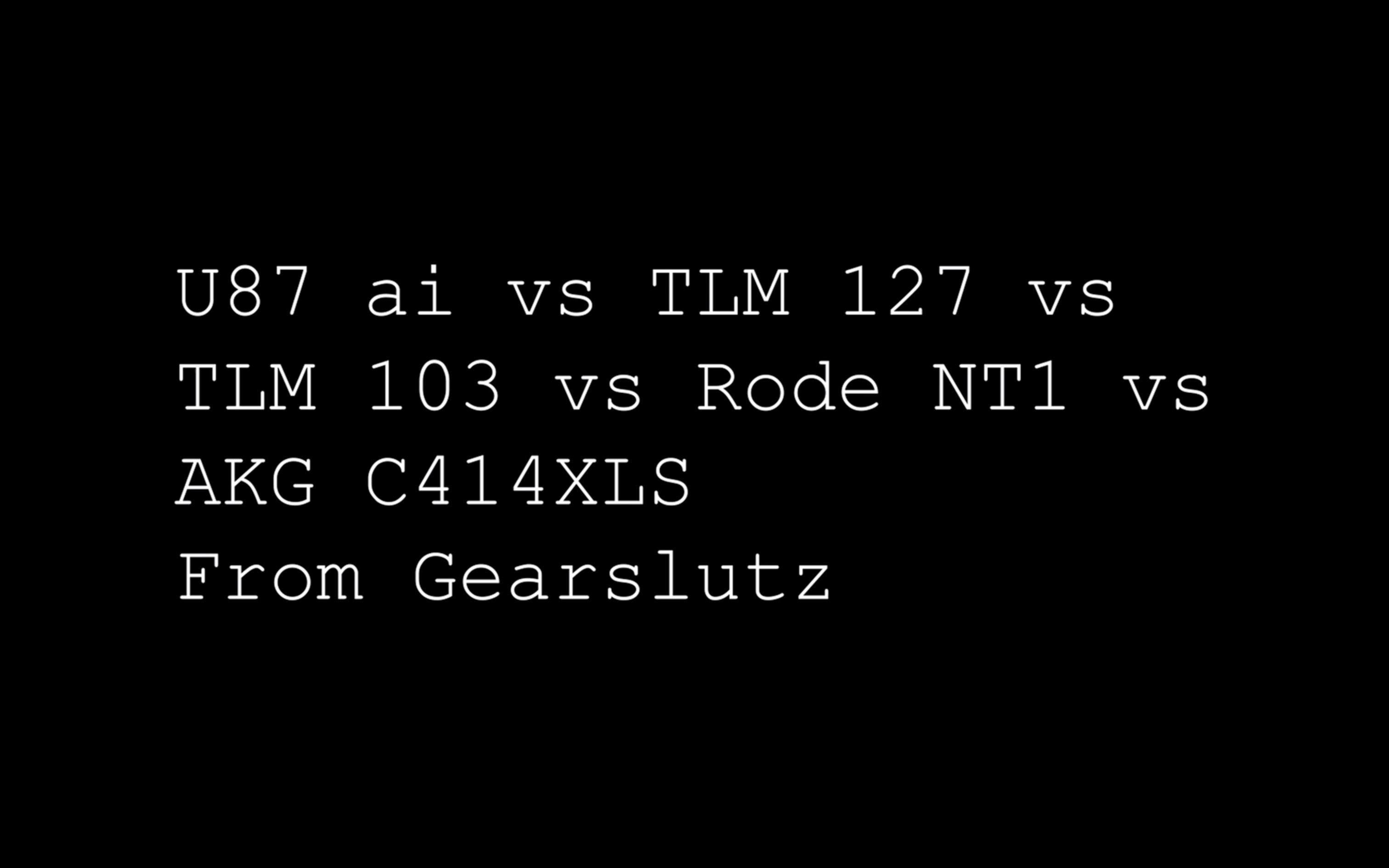 tlm-103-vs-u87-gearslutz