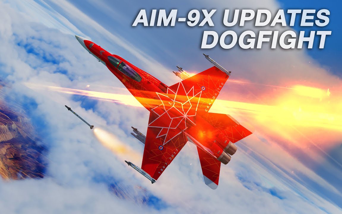 【DCS World/生肉】更新后的AIM-9X试用！