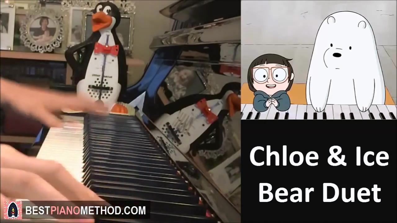 we bare bears - happy again:chloe and ice bear