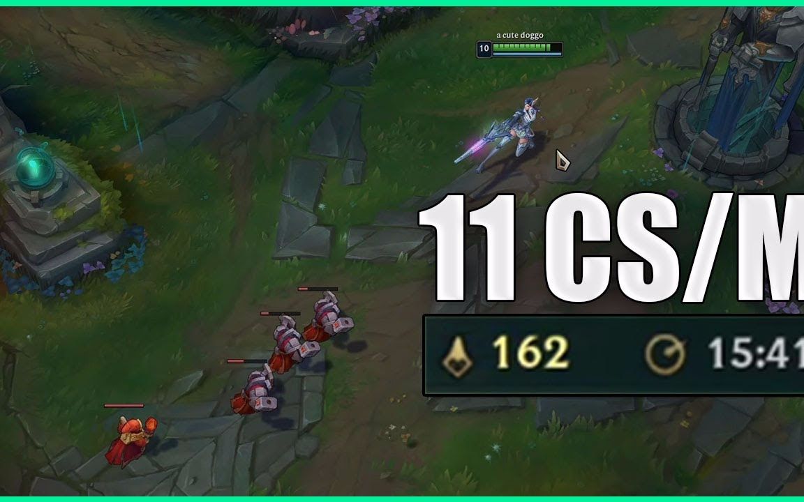 11 CS A MINUTE CAITLYN_哔哩哔哩_bilibili