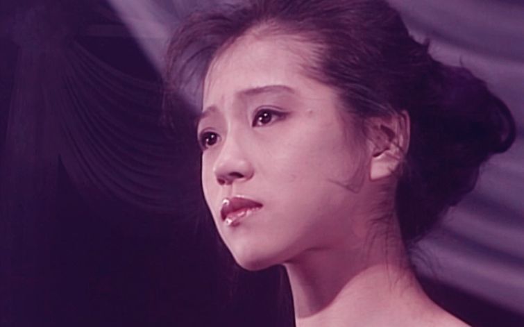 【中森明菜】紫裙版 难破船 (the best ten 1987.12.17)