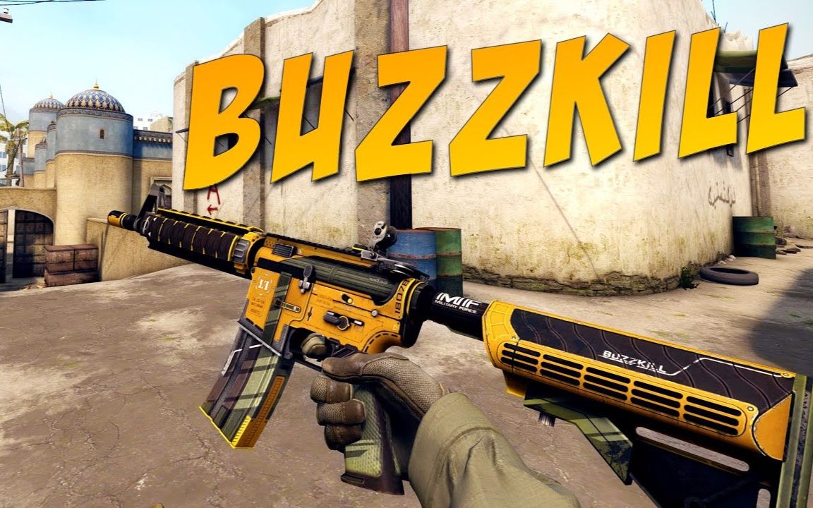 csgo新m4a4buzzkill试玩展示